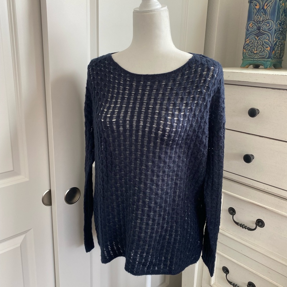 Super soft Navy blue sweater!